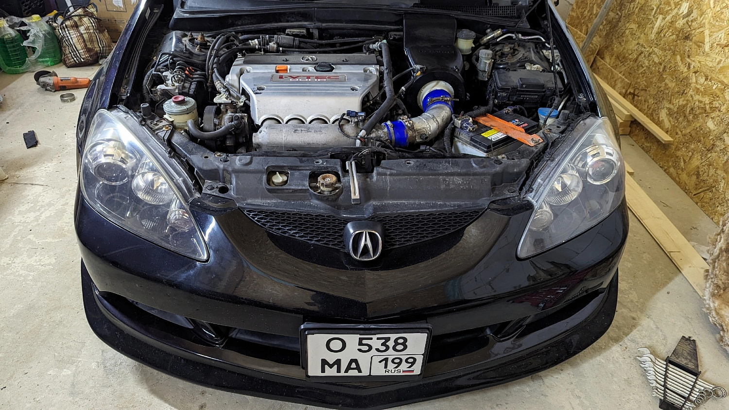 Корпус воздушного фильтра S2000  для Honda Integra DC5 GruppeM 