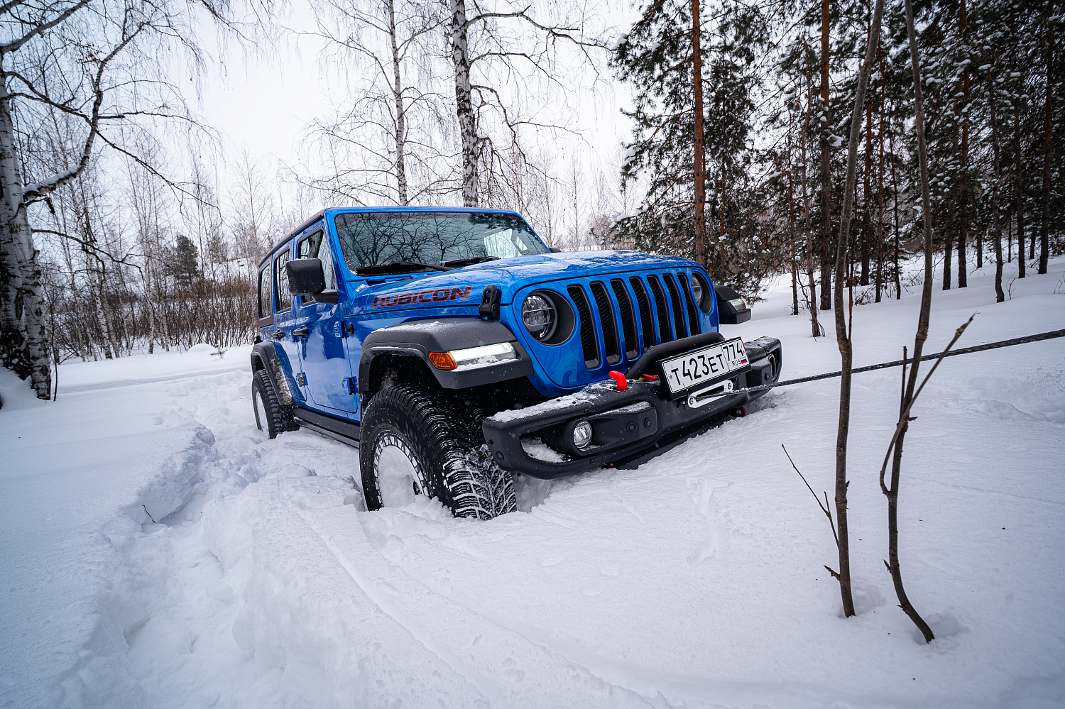 Площадка лебедки для силового бампера  Mopar Jeep Wrangler JL Jt 2018+