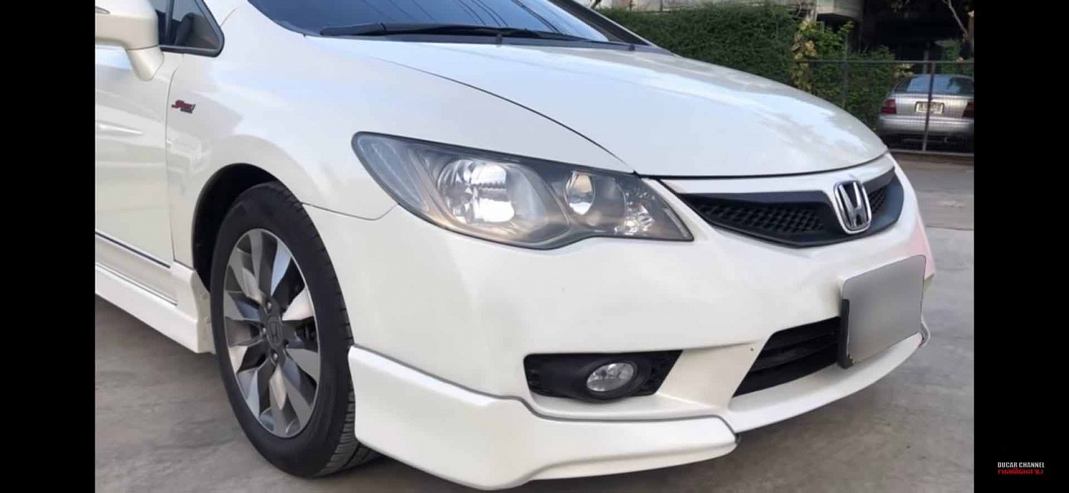 Клыки Modulo переднего бампера Honda Civic 09-12 FD