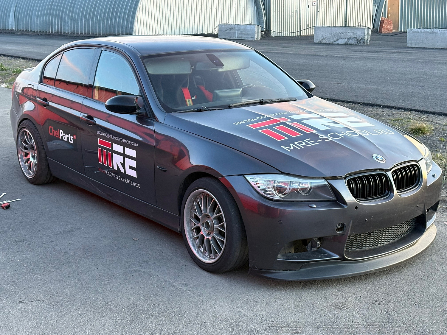 Губа передняя C стиль для BMW M3 E90 E92 