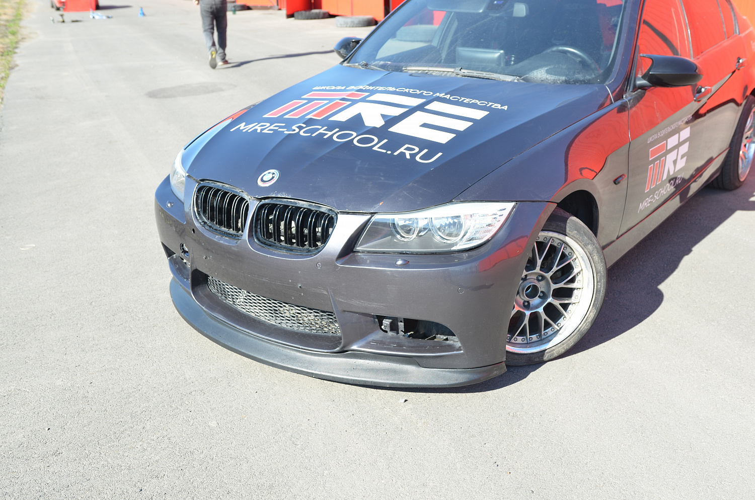 Губа передняя C стиль для BMW M3 E90 E92 