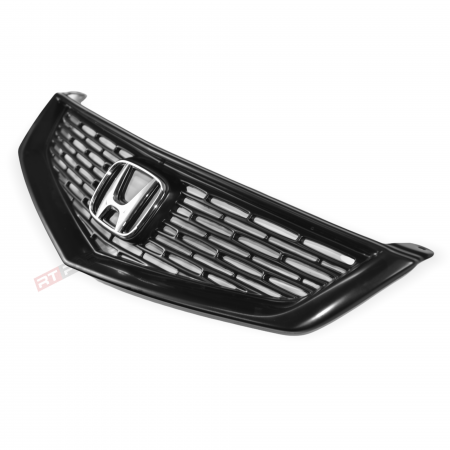 Решетка радиатора Type-S Euro-R с эмблемой оригинальной хромированной для Honda Accord 7 (2006-2008)