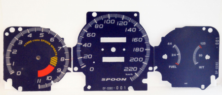 Шкалы Spoon для приборных панелей Honda Civic Ek Ej (1996-2000)