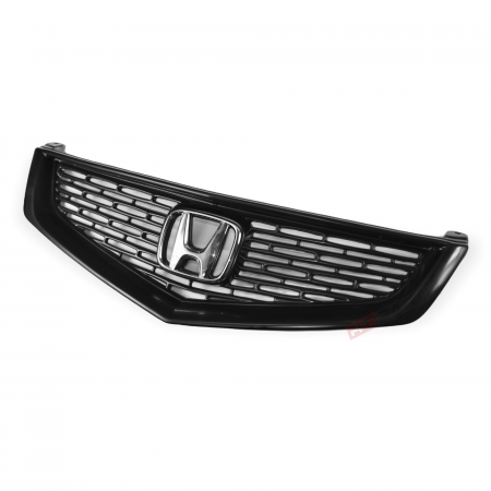 Решетка радиатора Type-S Euro-R с эмблемой оригинальной хромированной для Honda Accord 7 (2006-2008)