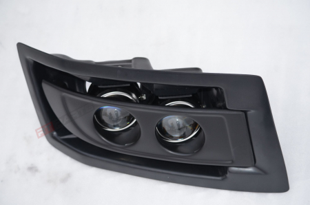 Корпуса + маски для установки линз вместо ПТФ Toyota Land Cruiser Prado 120 2002-2008