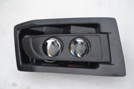 Корпуса + маски для установки линз вместо ПТФ Toyota Land Cruiser Prado 120 2002-2008